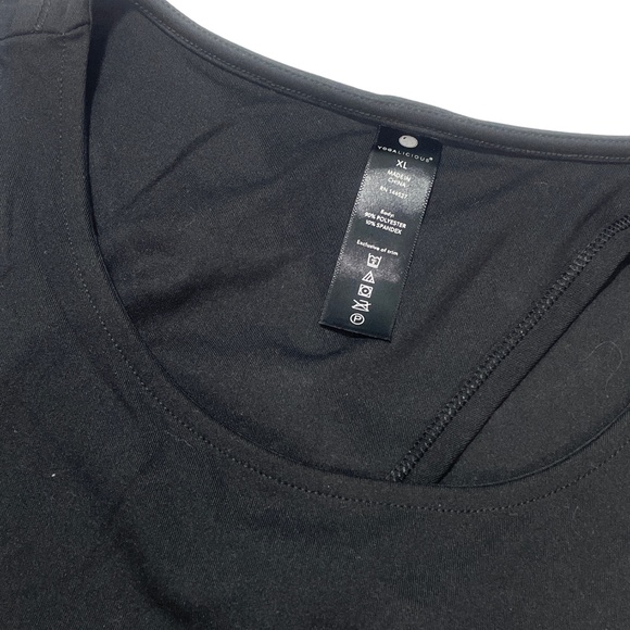 Athleta Tops - Athleta XL Black Tank Open‎ Back Ties at Waist